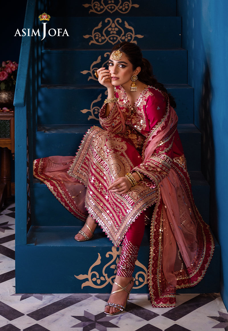 AJFIP-18 EMBROIDERED LAWN 3 PCS
