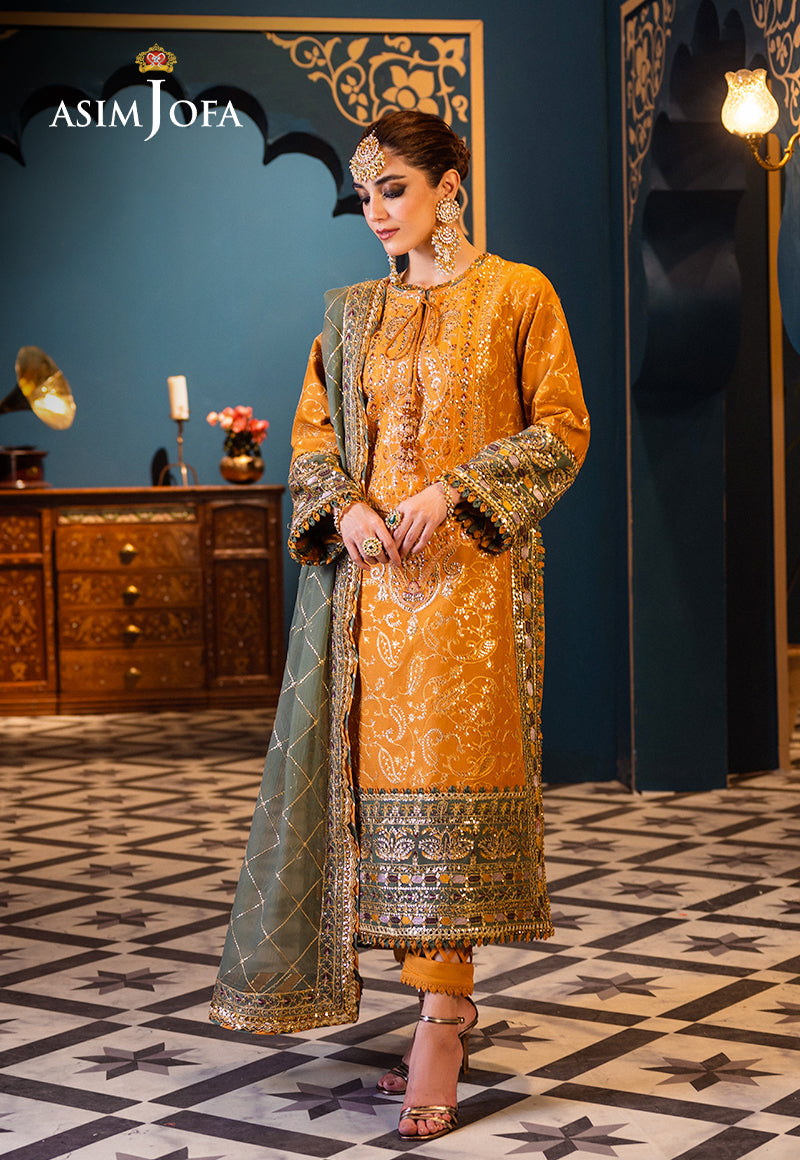 AJFIP-26 EMBROIDERED LAWN 3 PCS