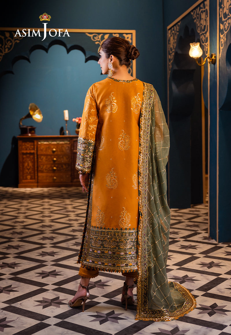 AJFIP-26 EMBROIDERED LAWN 3 PCS