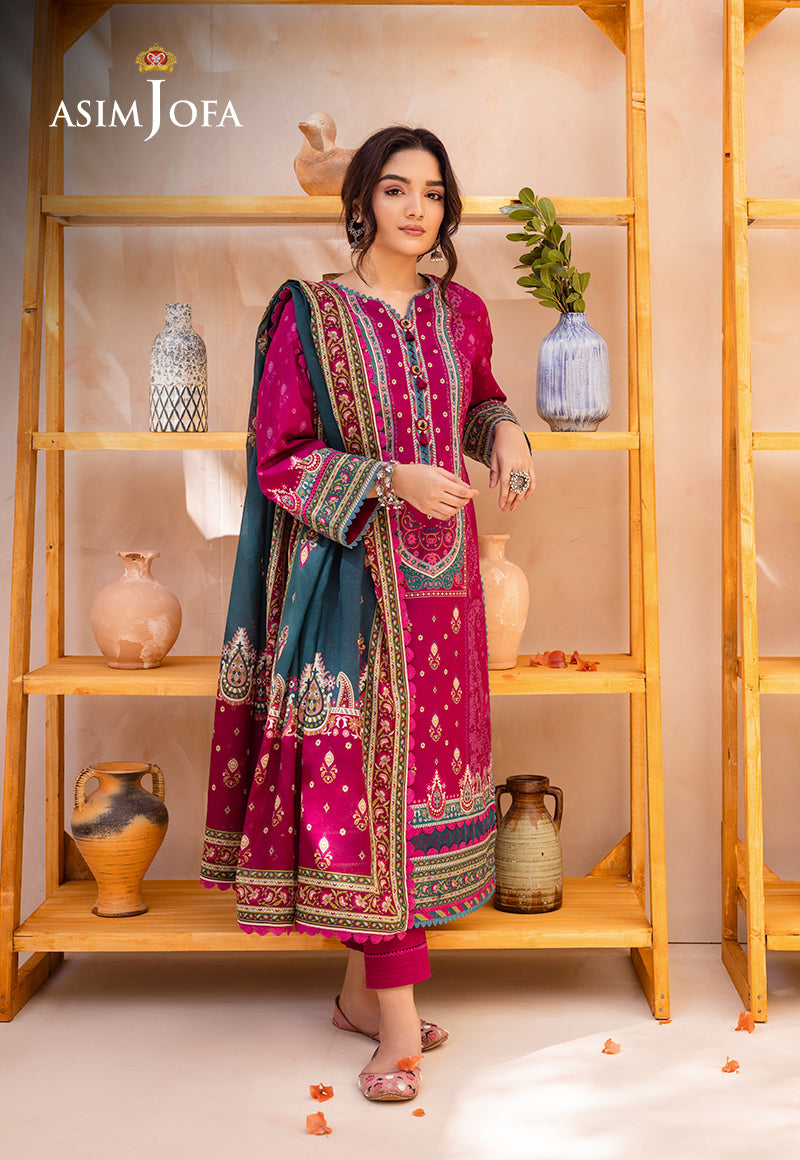 AJUB-05 PRINTED LAWN 3 PCS