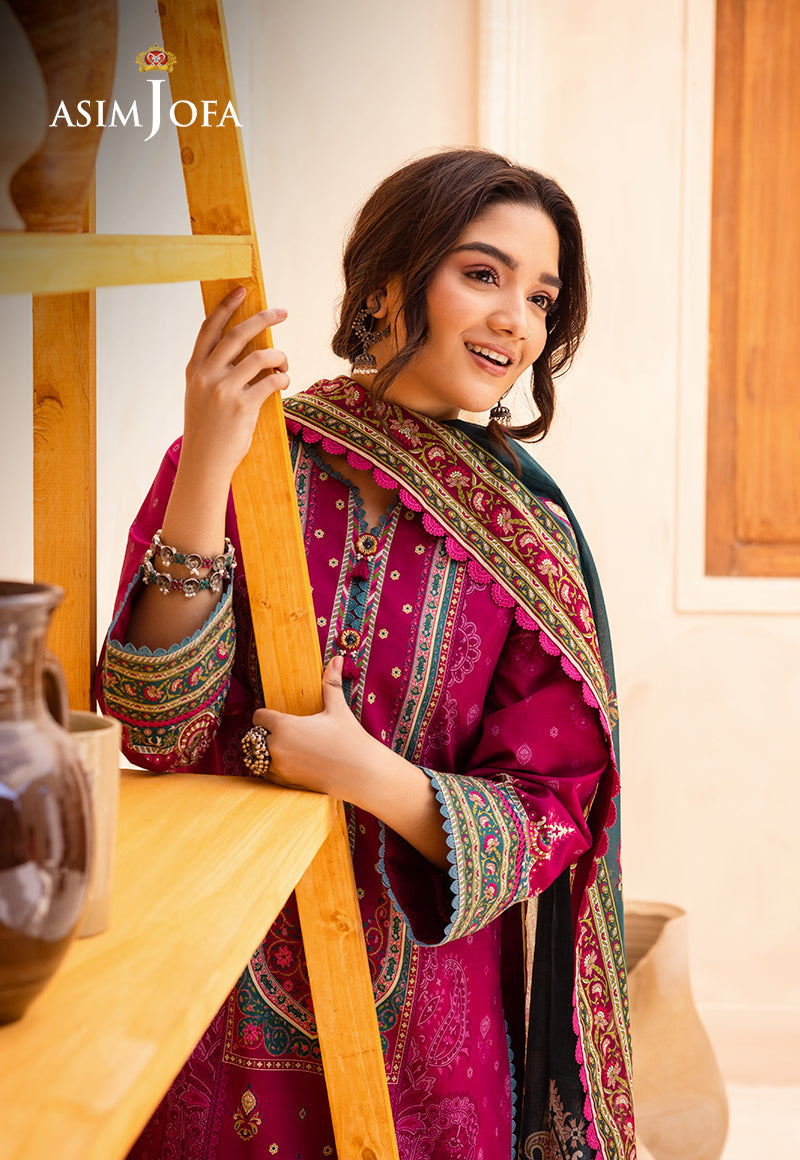 AJUB-05 PRINTED LAWN 3 PCS
