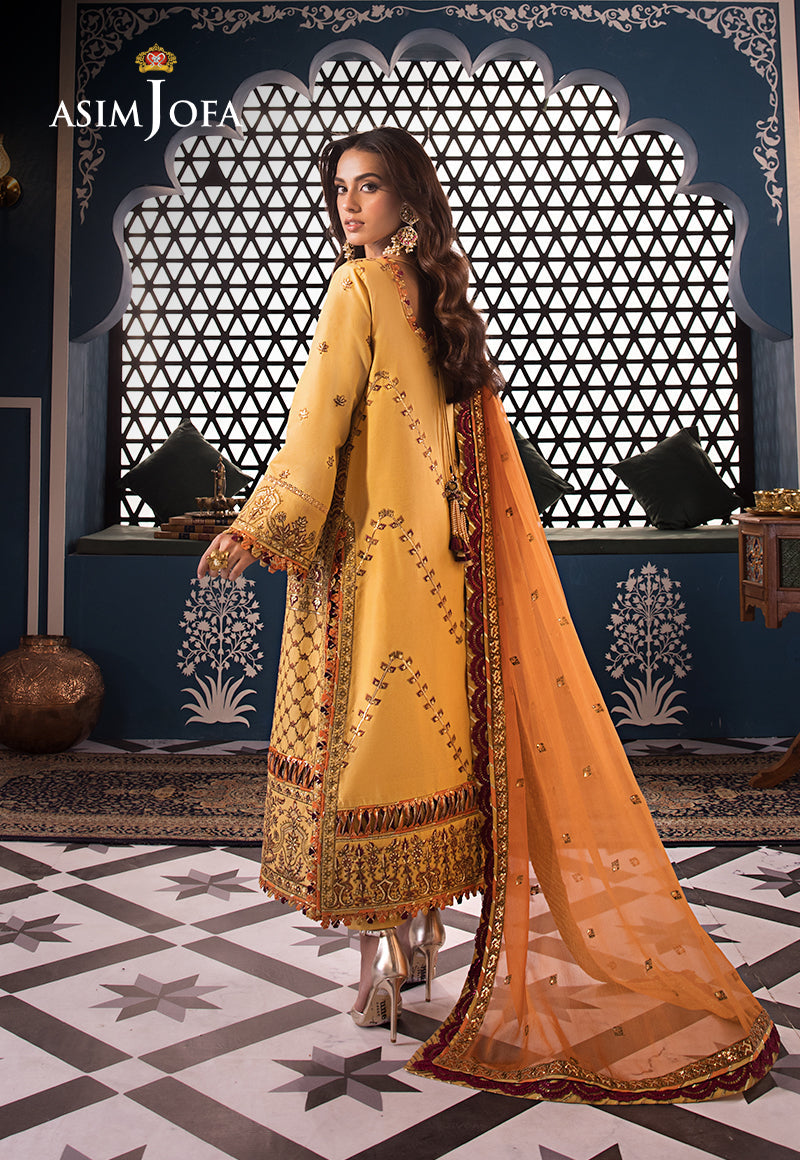 AJFIP-19 EMBROIDERED LAWN 3 PCS