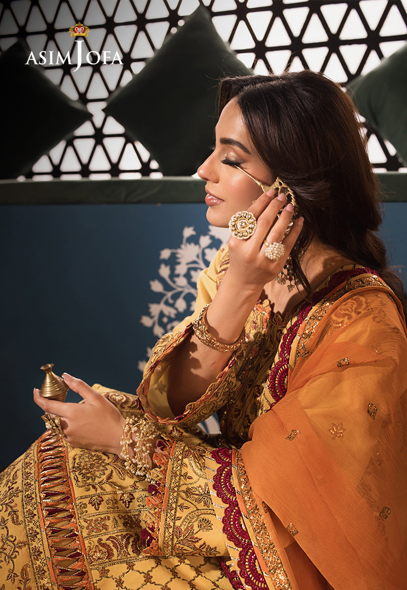AJFIP-19 EMBROIDERED LAWN 3 PCS