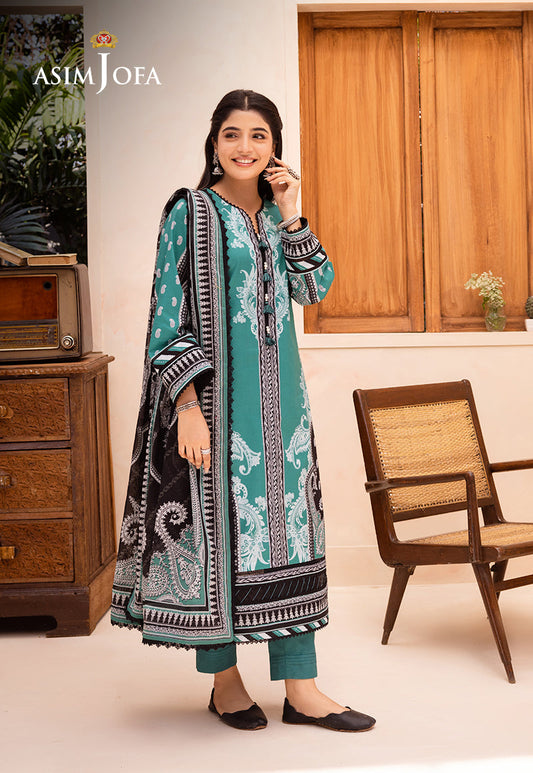 AJUB-03 PRINTED LAWN 3 PCS