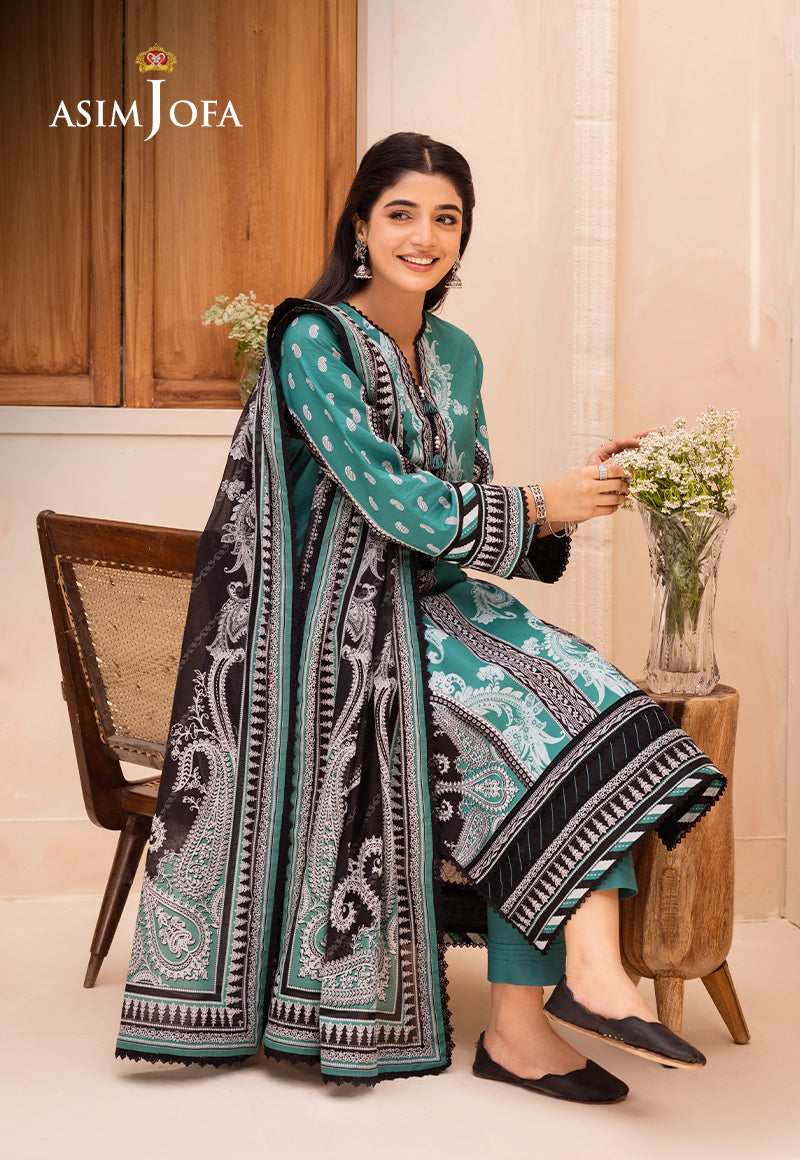 AJUB-03 PRINTED LAWN 3 PCS