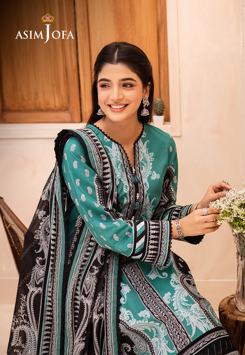 AJUB-03 PRINTED LAWN 3 PCS