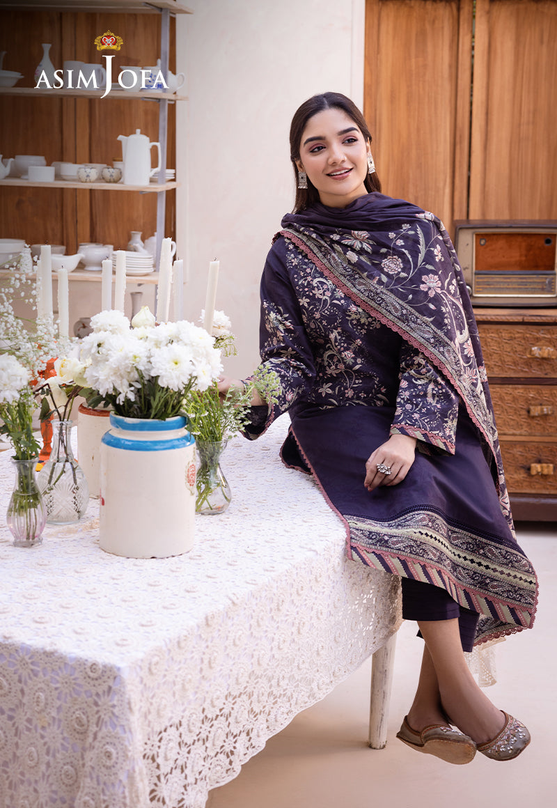 AJUB-08 PRINTED LAWN 3 PCS