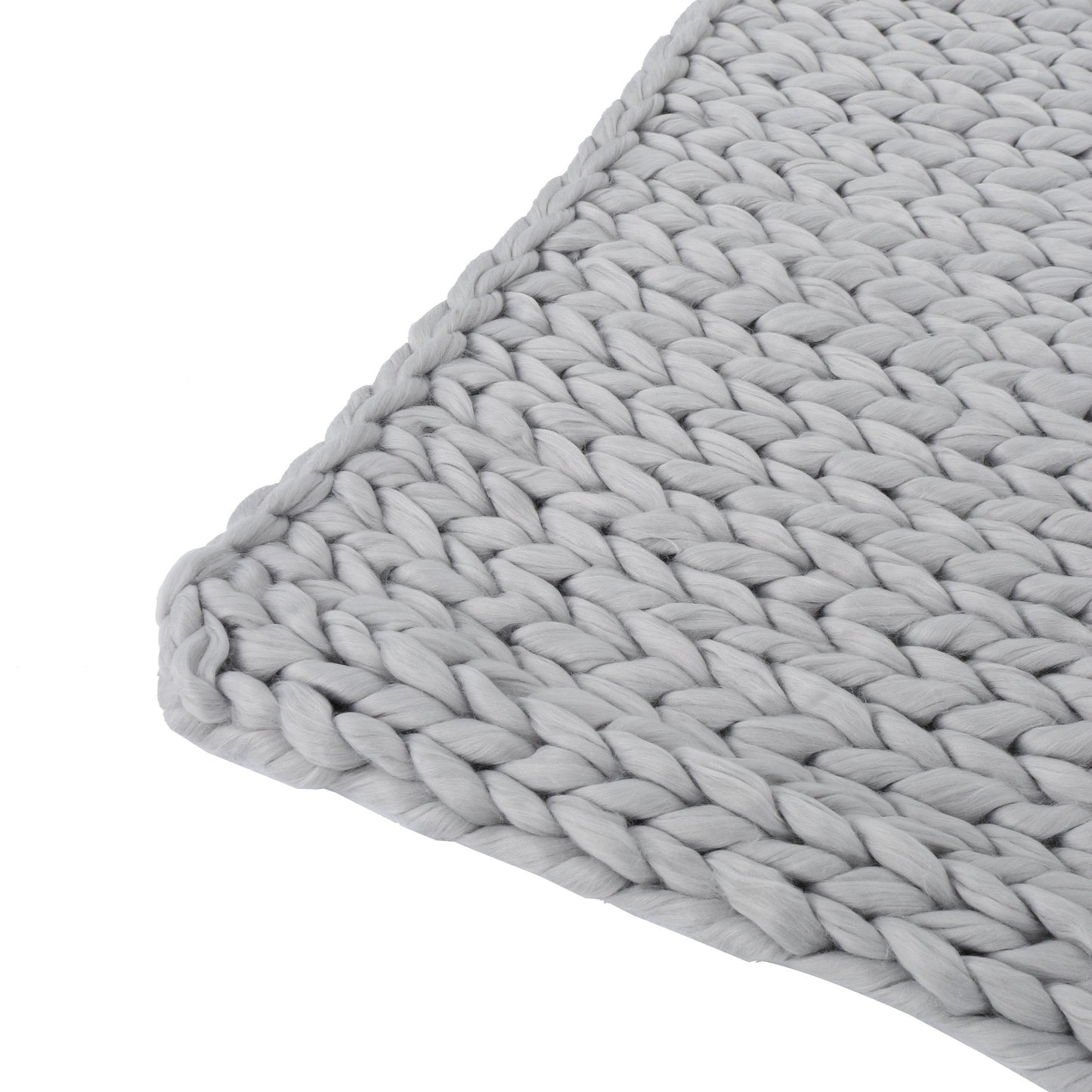 Estyl Knitted Braid Pattern Throw Blanket