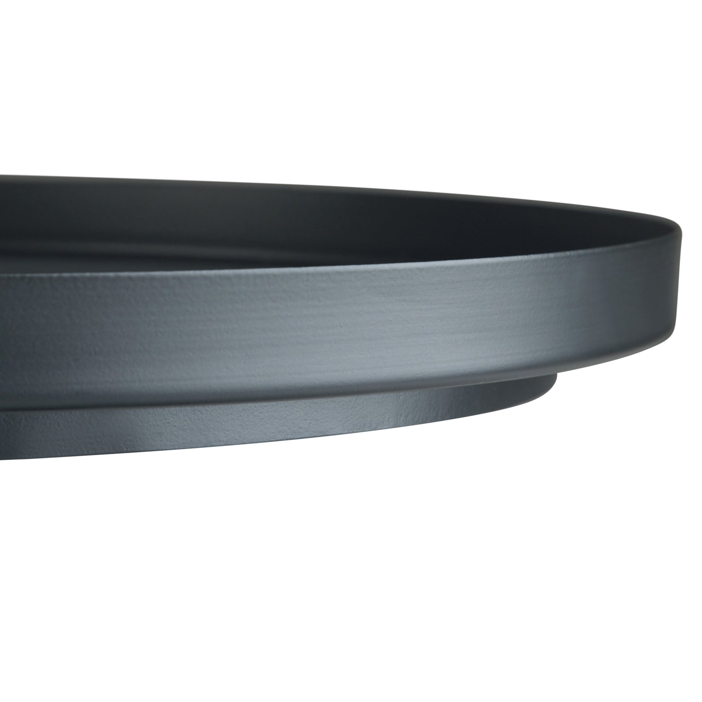 18-inch Round Side Table with Tray Top