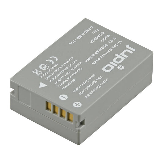Jupio Li-Ion 7.2V 920mAh Rechargeable Battery For Canon NB-10L Camera