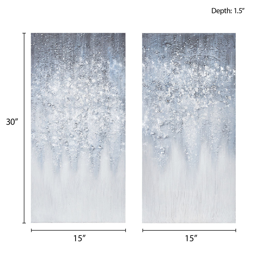 Abstract 2-Piece Canvas Wall Art