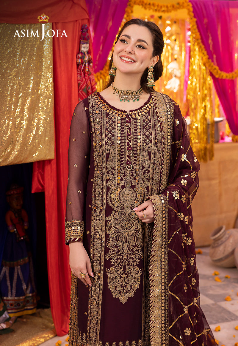 AJDAP-21 EMBROIDERED CHIFFON 3 PCS