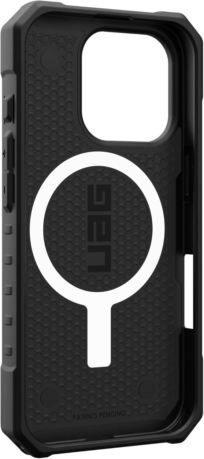 UAG Pathfinder Magsafe Compatible Phone Case for iPhone 16 Pro (Black)