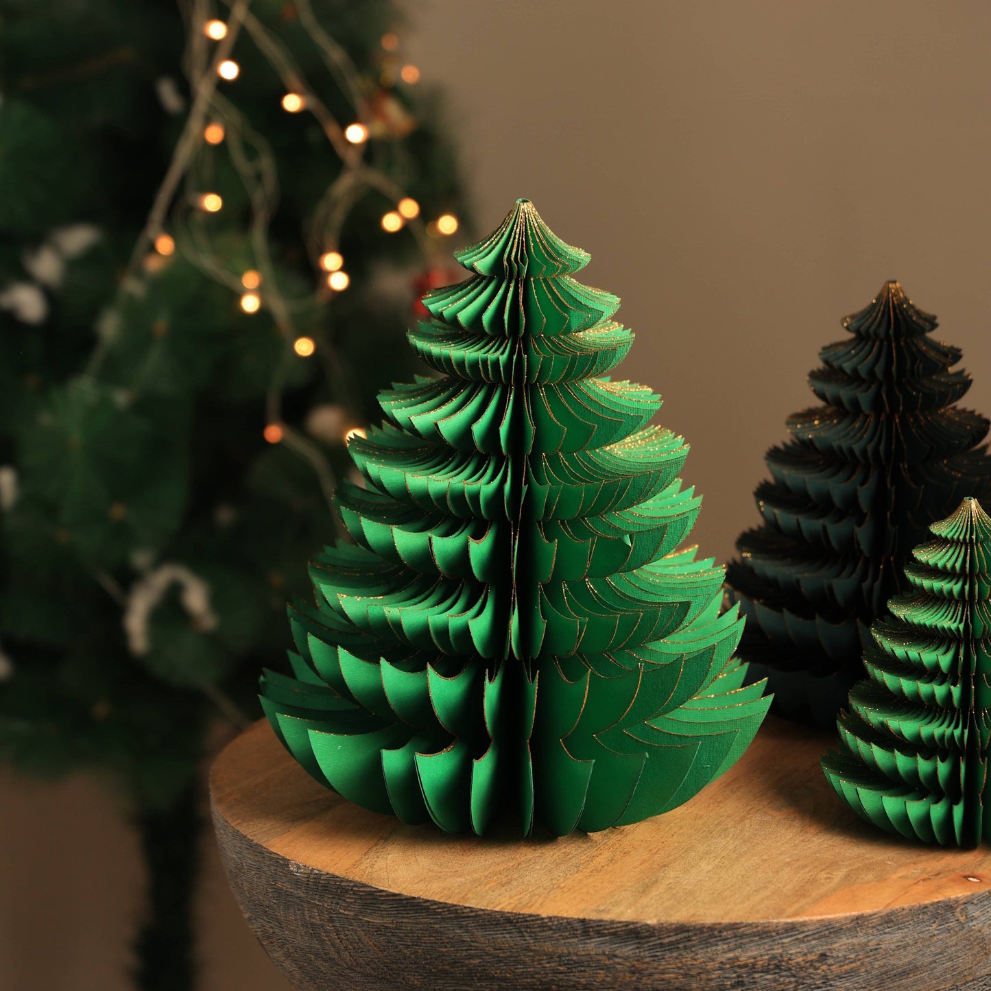 Handmade Paper Tree, Set of 2