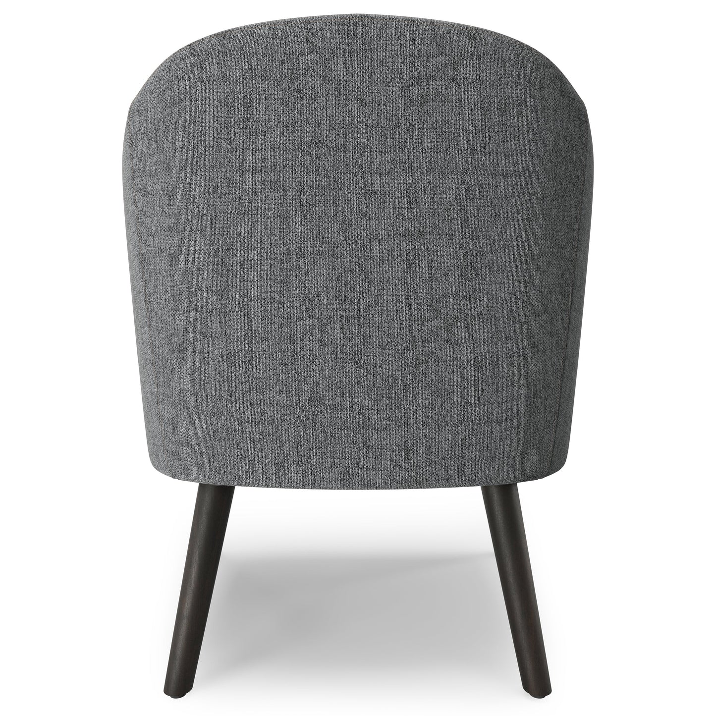 Divine Upholstered Accent Chair with Removable Cushioned Seat and Curved Back