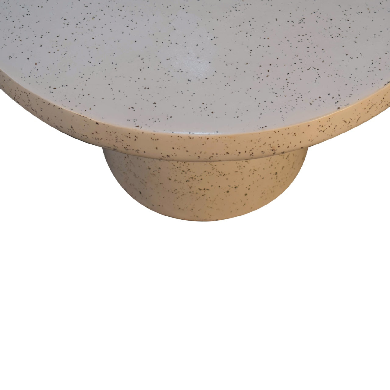 Coffee Table with Round Top and Pedestal Base