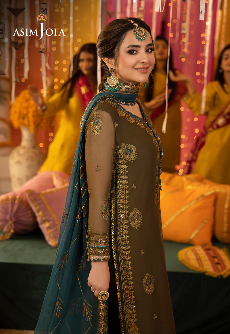 AJDAP-16 EMBROIDERED CHIFFON 3 PCS