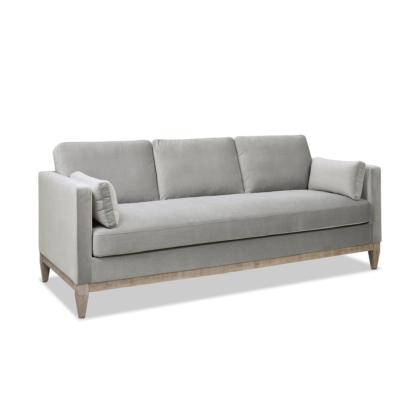 Crownedd 84" Upholstered Sofa with Square Track Arms