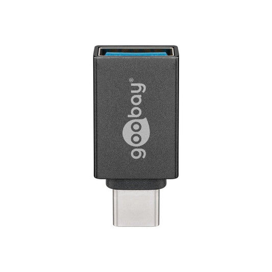 Goobay USB-C male > USB 3.0 female (Type A) (Grey)