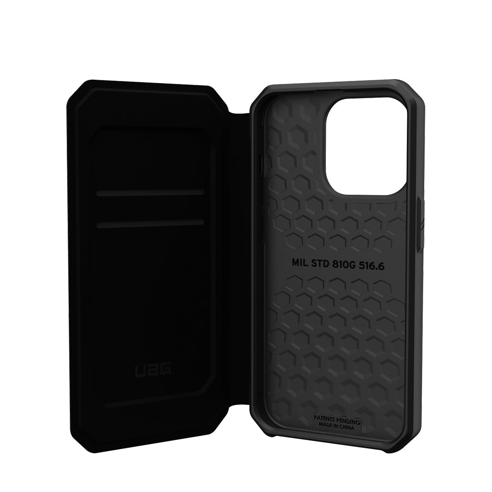 Urban Armour Gear Metropolis Phone Case For iPhone 14 Pro (Black)