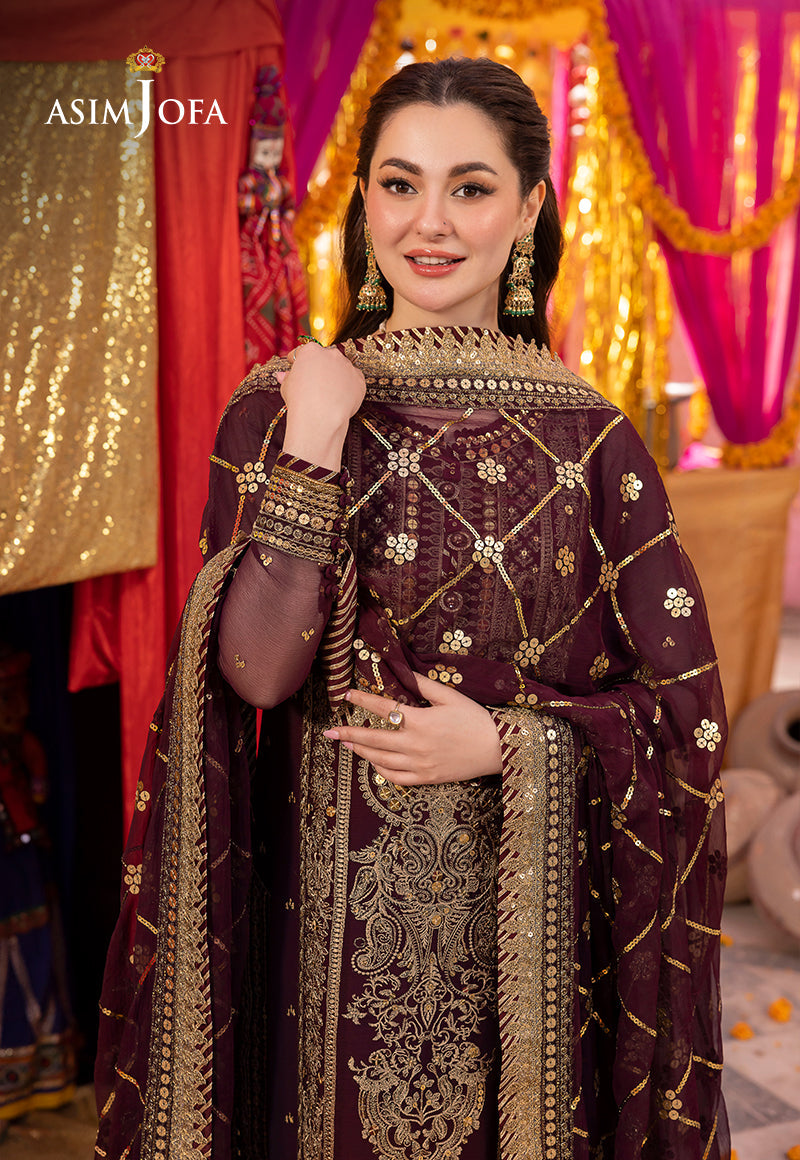 AJDAP-21 EMBROIDERED CHIFFON 3 PCS
