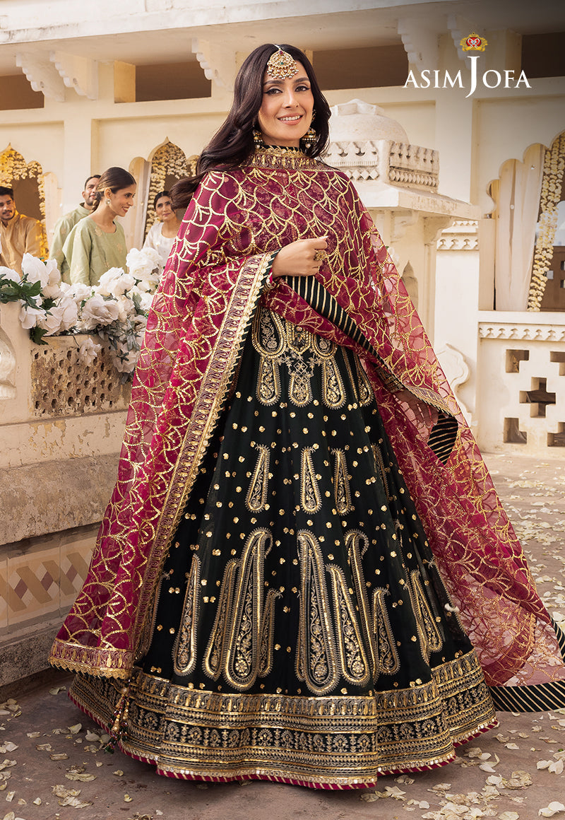 AJSHP-11 EMBROIDERED RAW SILK 3 PCS