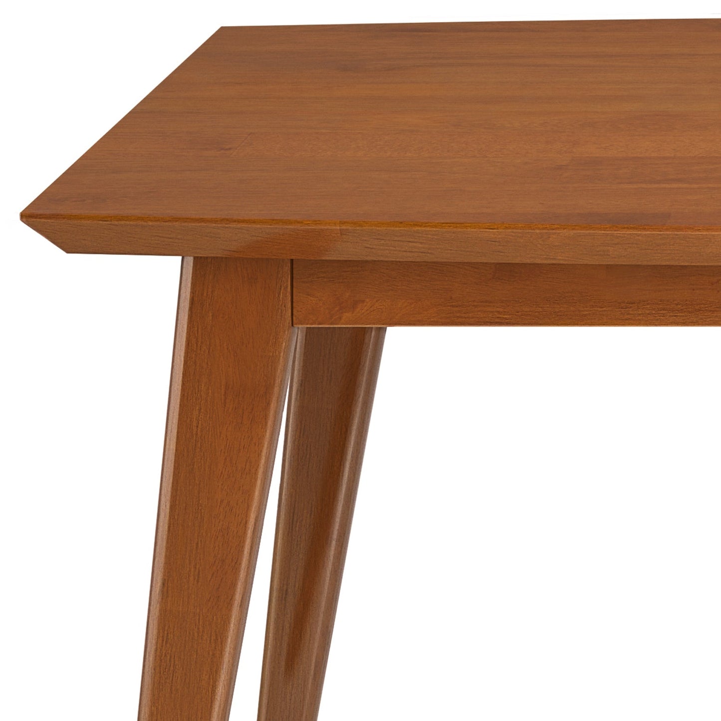 Delightful Rectangular Dining Table with Boat Shaped Top