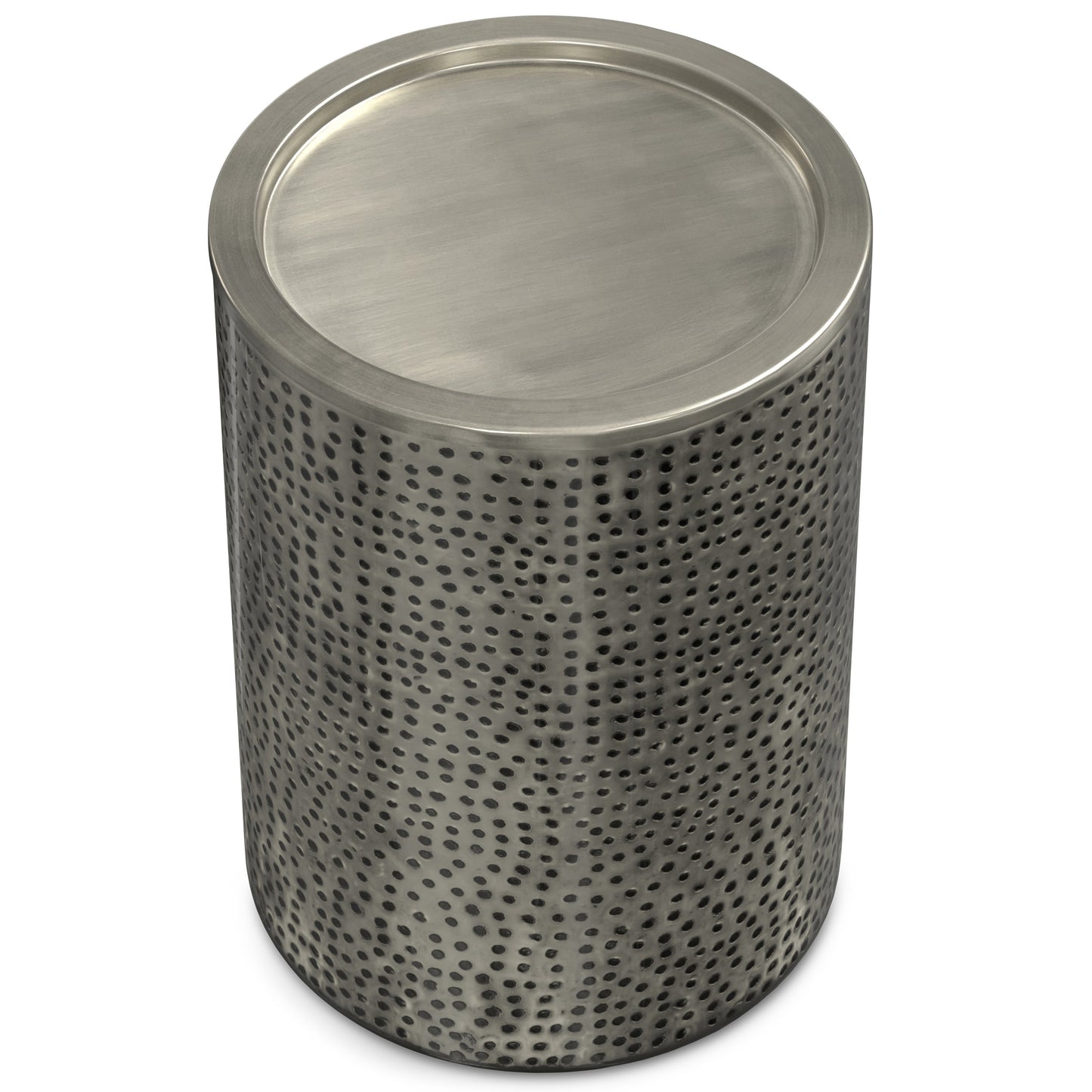Hyperion Side Table with Round Cylinder Shape