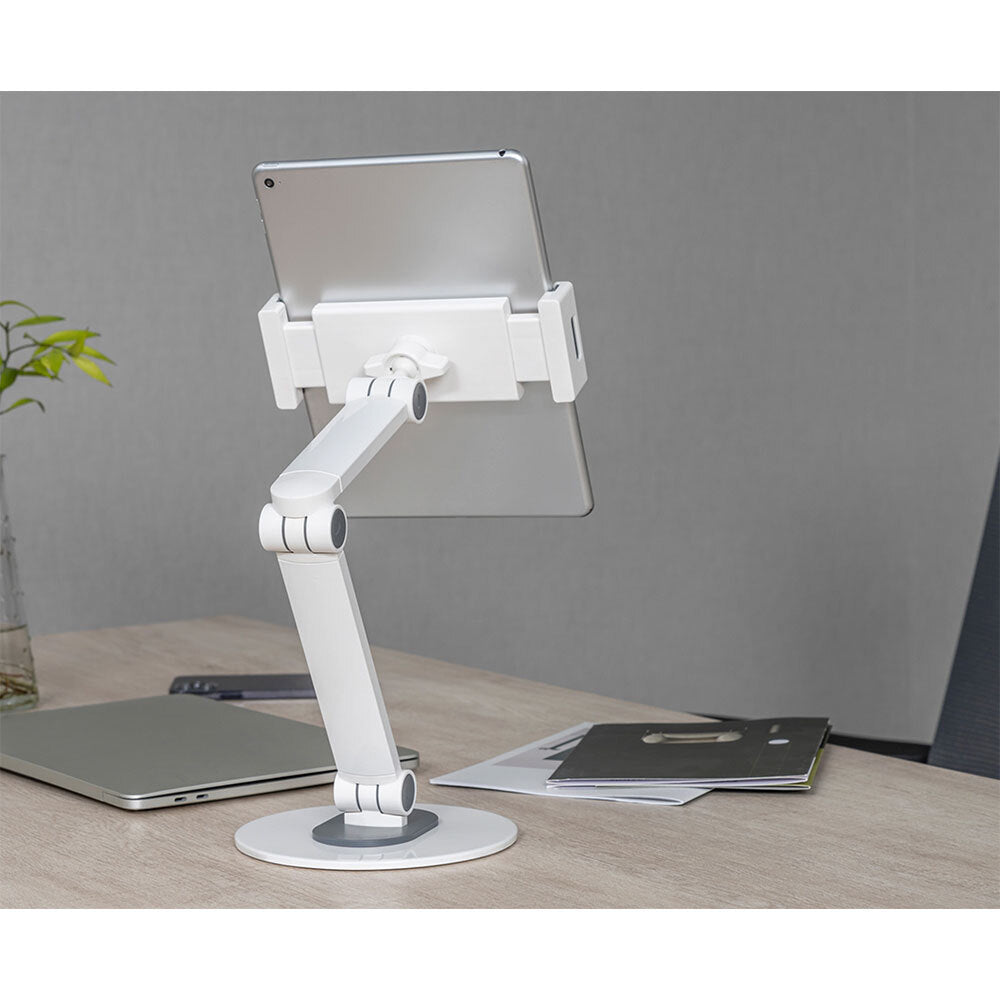 Activiva Universal iPad & Tablet Tabletop Stand (4.7-12.9") White