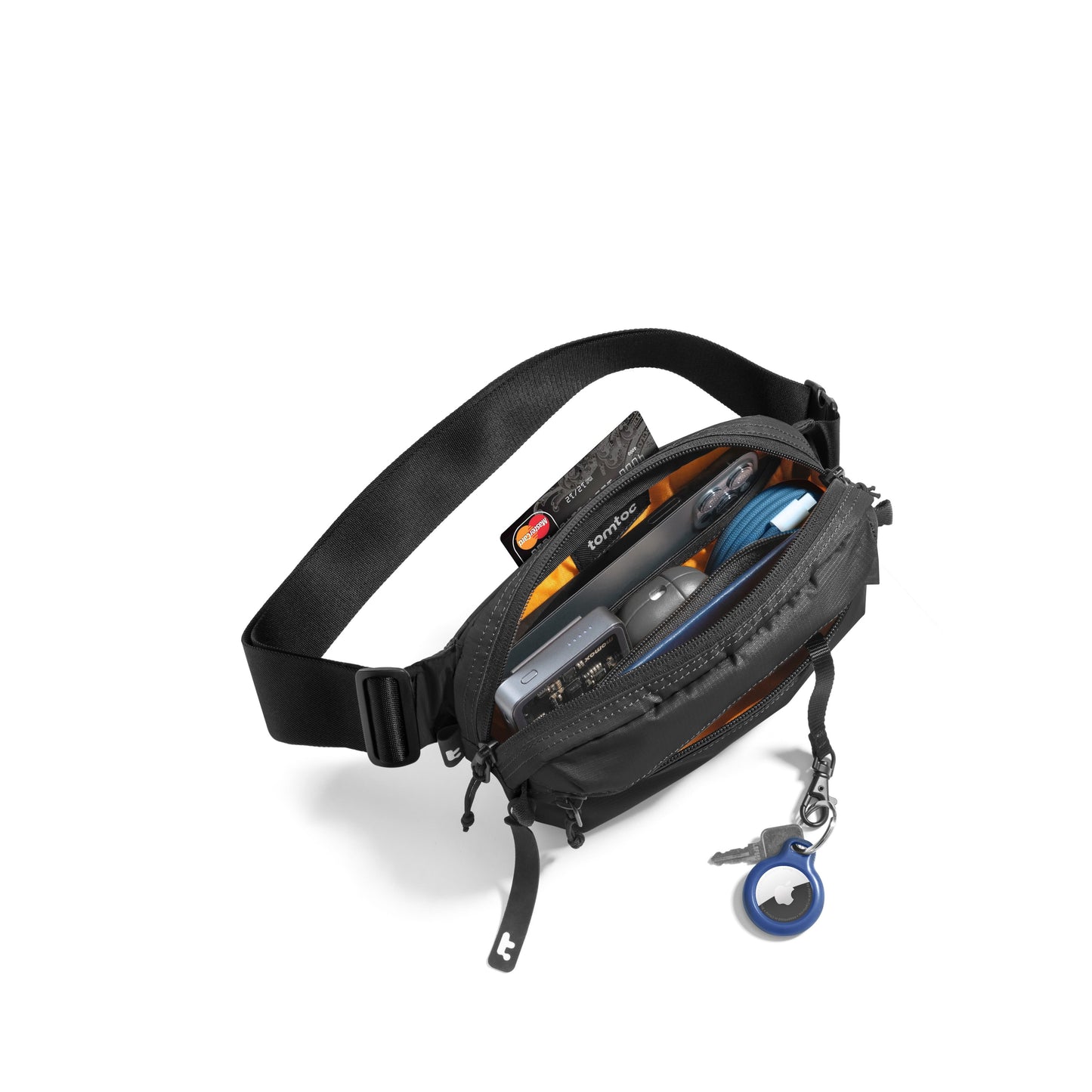 Tomtoc Aviator Chest Bag 1.5L (Black)