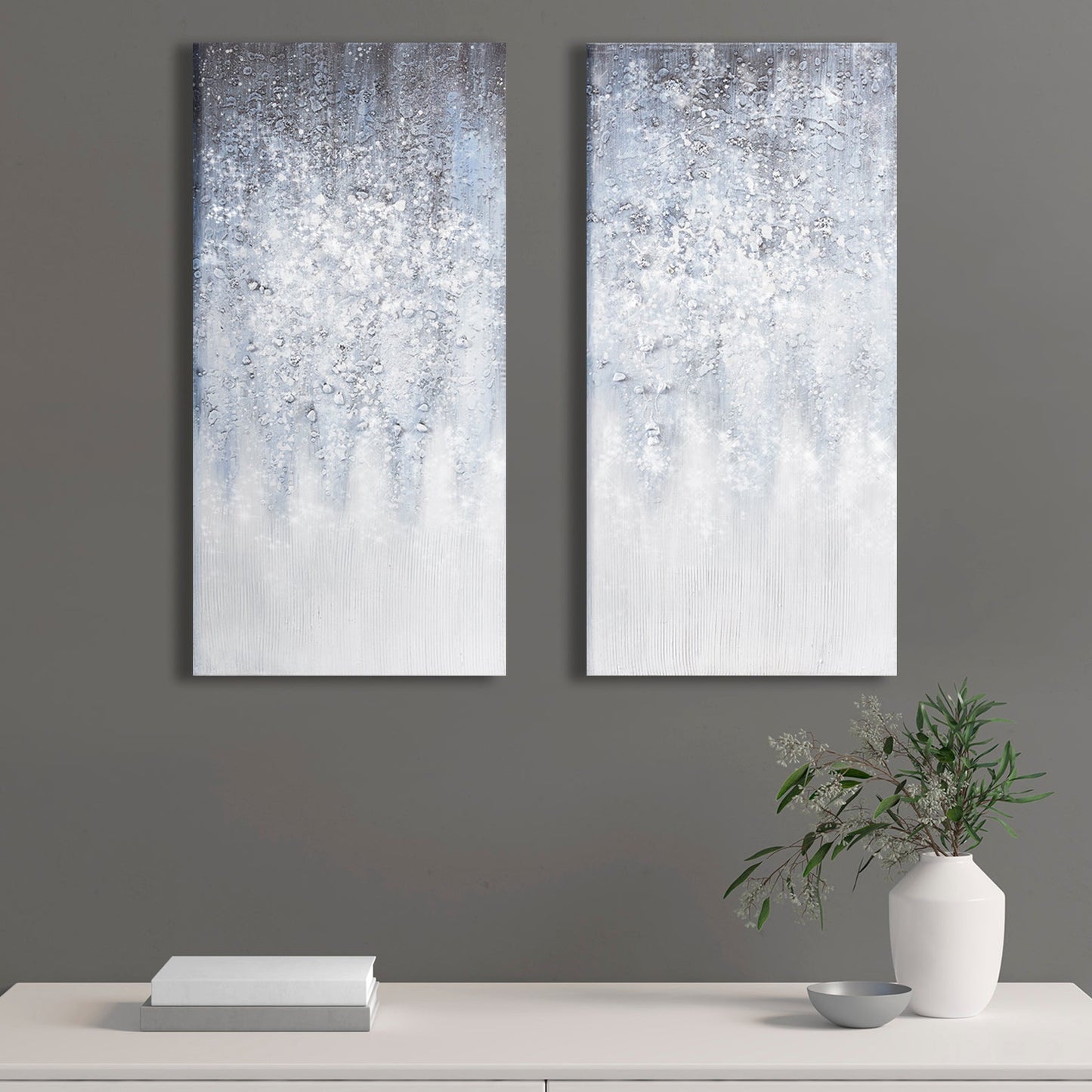 Abstract 2-Piece Canvas Wall Art