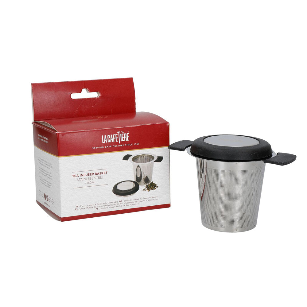 La Cafetiere 10.5cm/140ml Stainless Steel Tea Infuser Basket (Black)