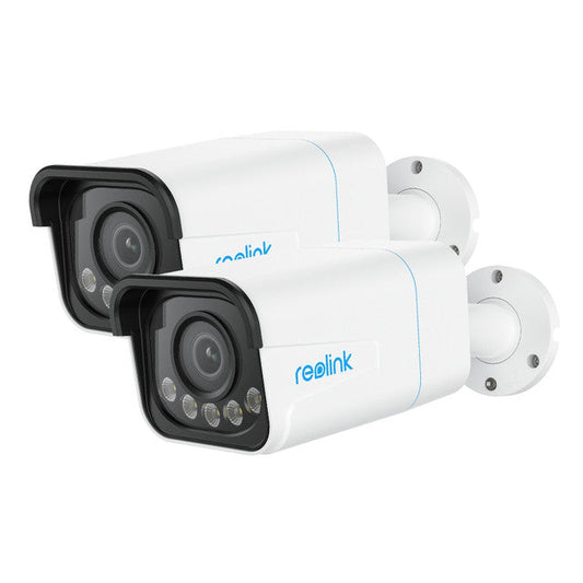Reolink CX810 4K HDR ColorX True Color Night Vision PoE Security Camera (2 Pack)
