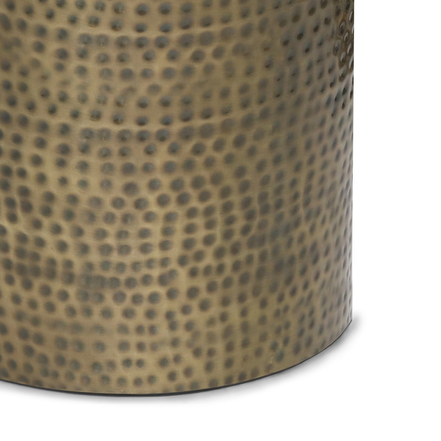 Hyperion Side Table with Round Cylinder Shape