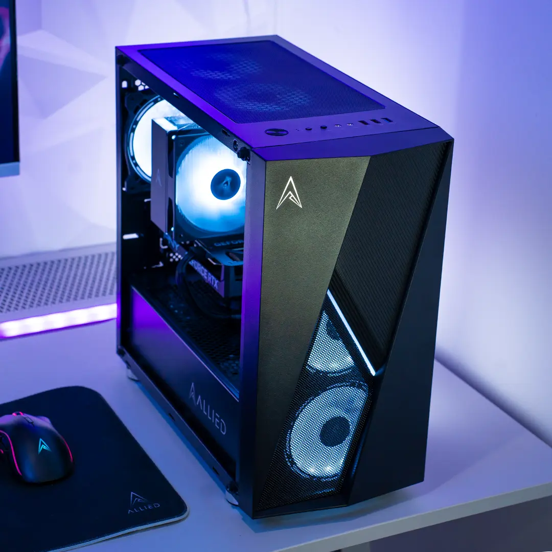 Allied Stinger RTX 4060 | Intel Core i5-12400F Desktop Gaming PC (Black)