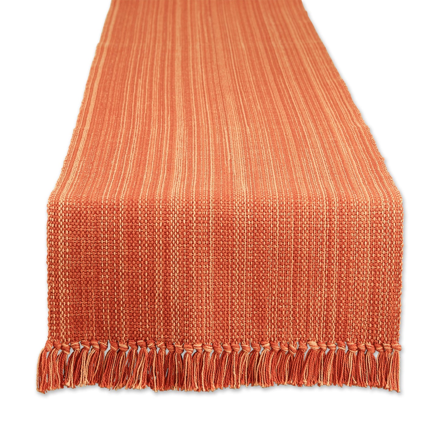 Spice Variegated Fringe Table Runner 13X108