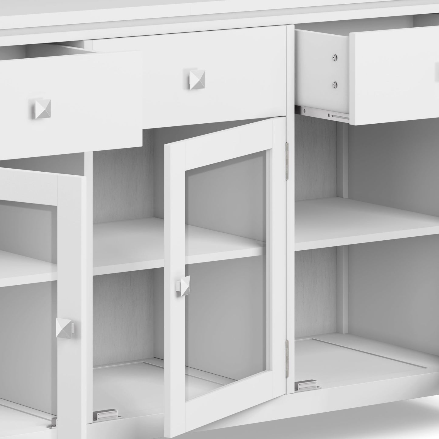 Mirador Solid Wood Sideboard with 3 Drawers