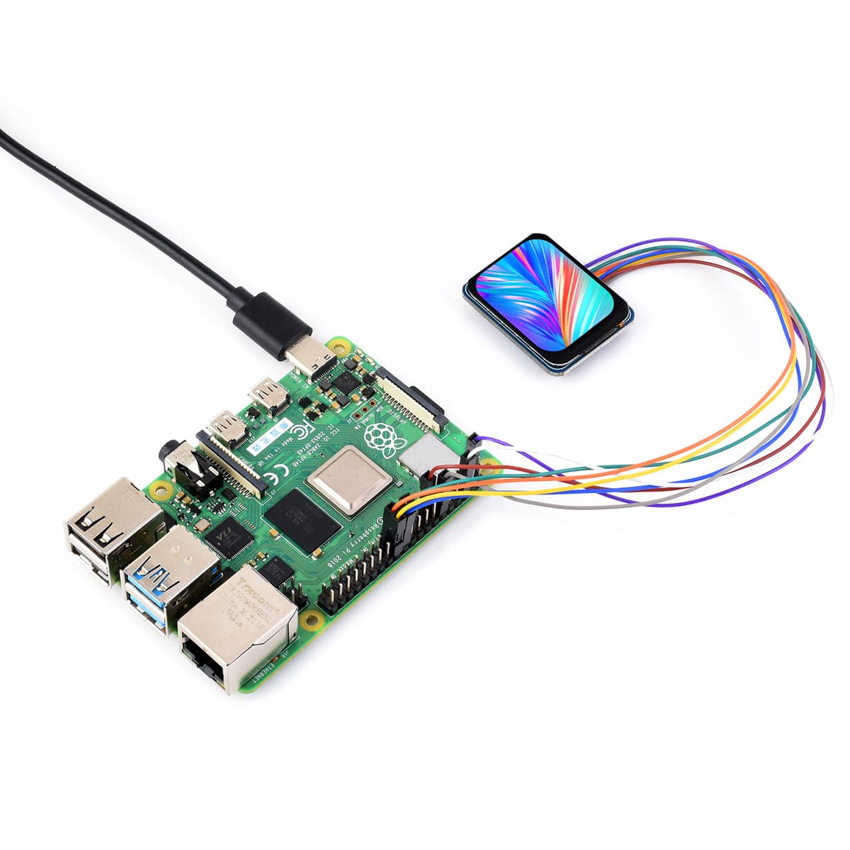 1.5" Rounded IPS LCD Display Module (240 x 280)