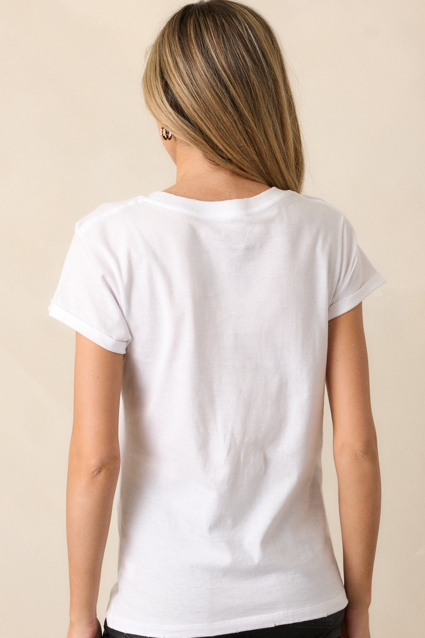 The Rolling Stones American Tour Ivory Tee