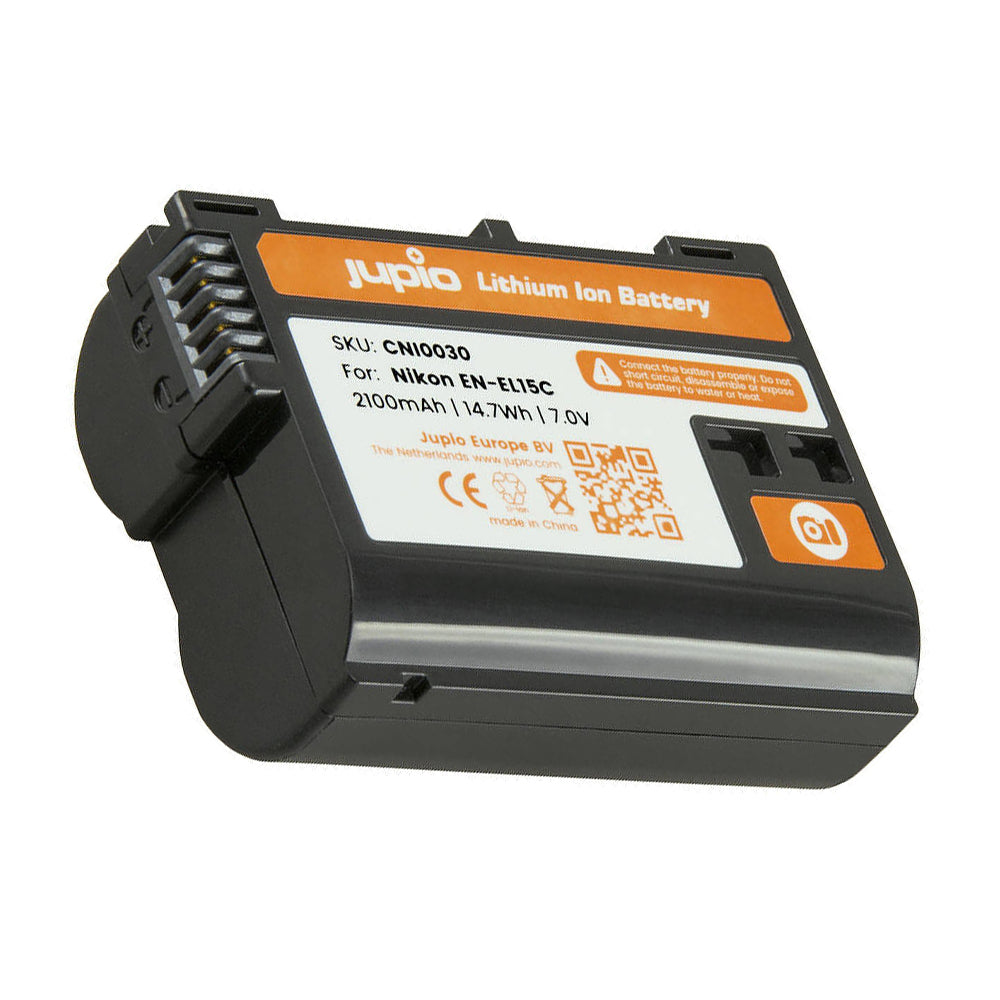 Jupio Li-Ion 7.0V 2100mAh Rechargeable Battery For Nikon EN-EL15C Camera
