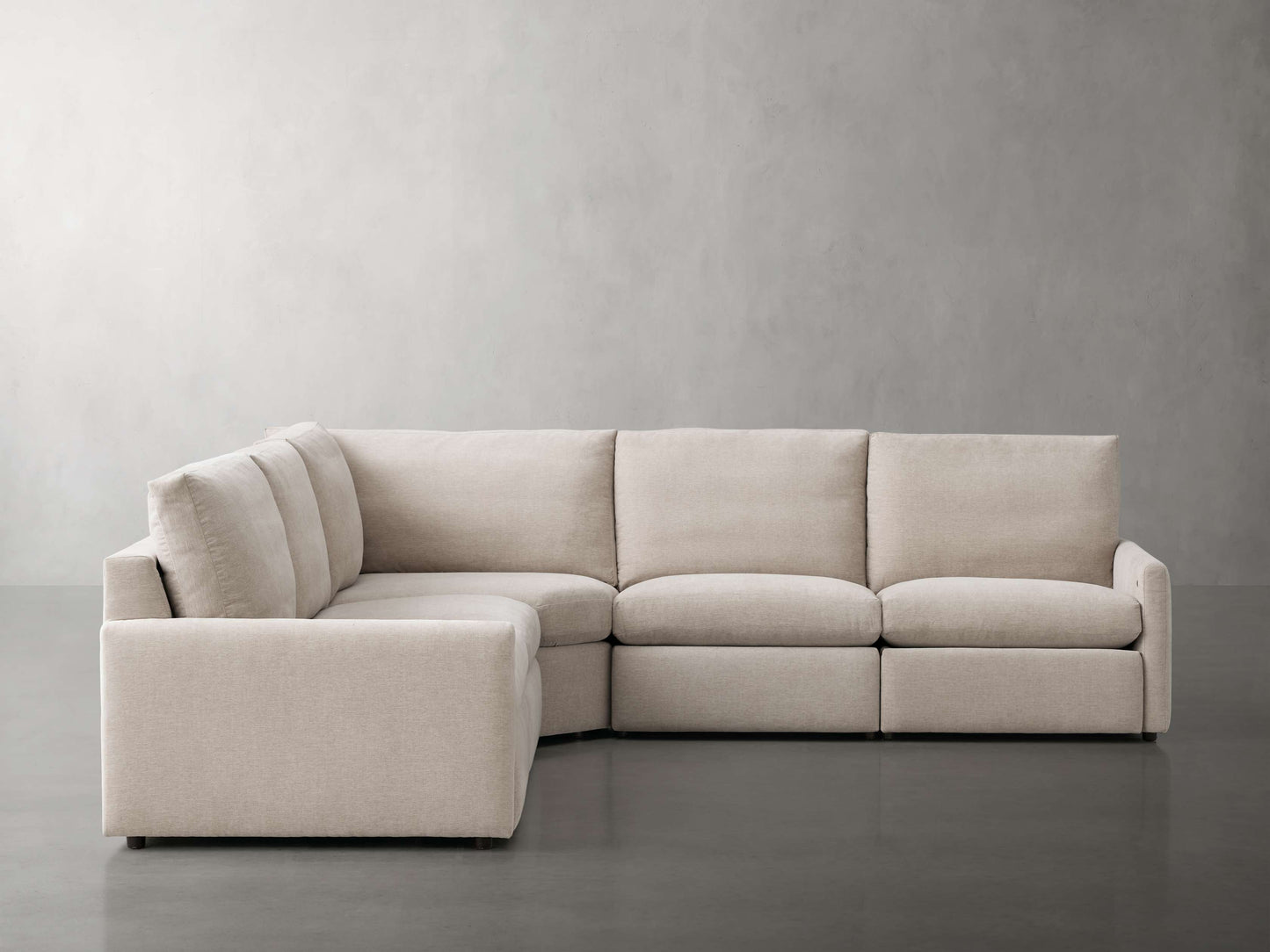 Kipton Five Piece Motion Corner Sectional