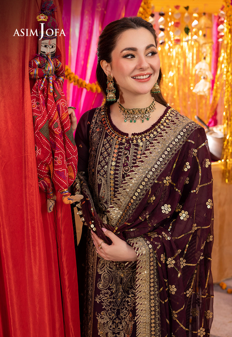 AJDAP-21 EMBROIDERED CHIFFON 3 PCS