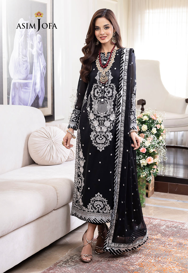 AJJM-01 EMBROIDERED PAPER COTTON 3 PCS
