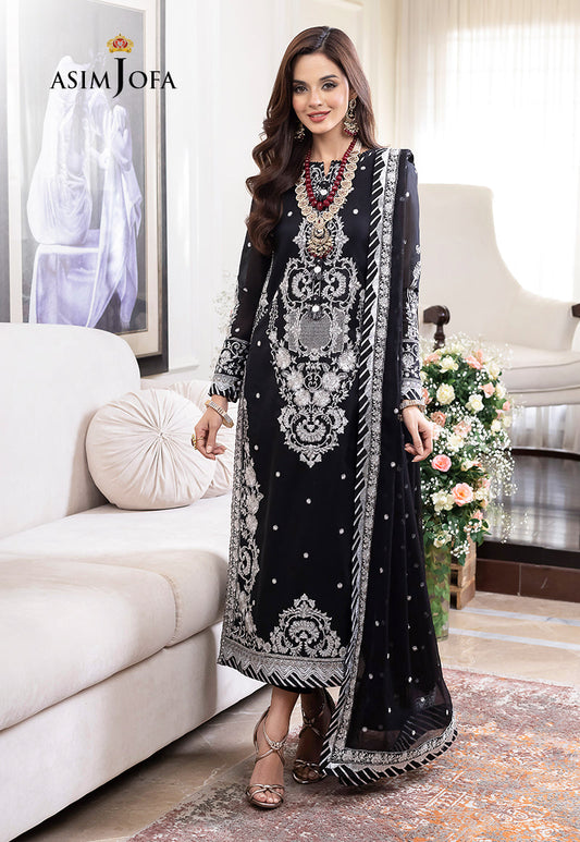 AJJM-01 EMBROIDERED PAPER COTTON 3 PCS