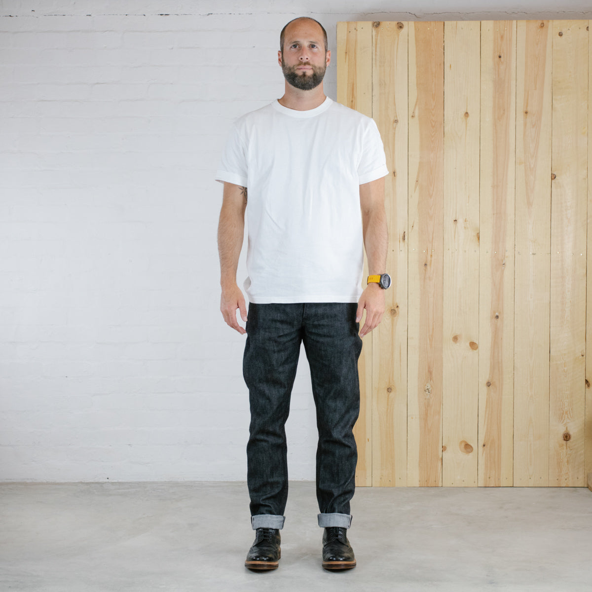 Men - Japanese Black Lightweight Stretch Selvedge.