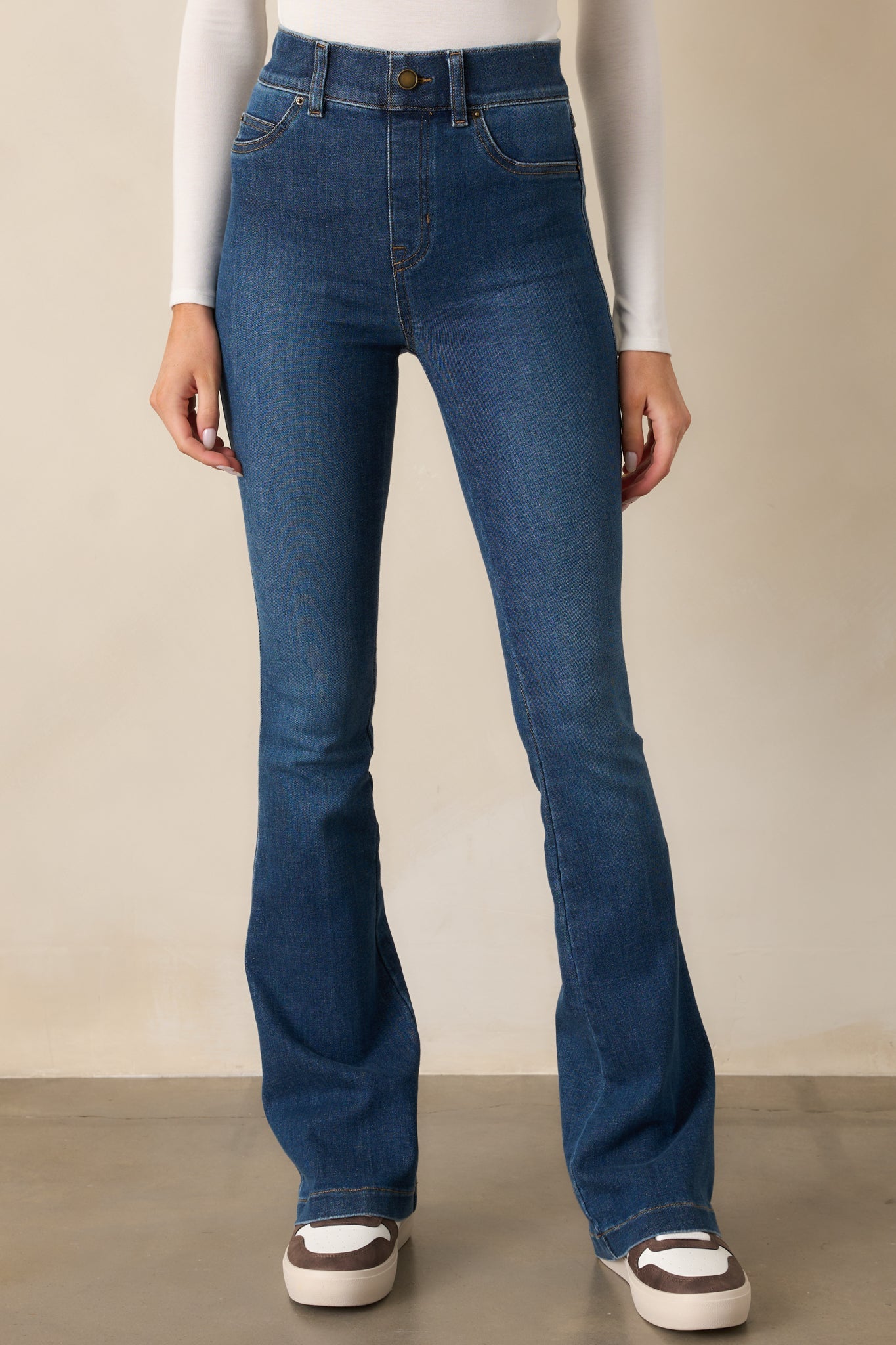 SPANXshape™ EveryWear Authentic Blue Flare Jeans