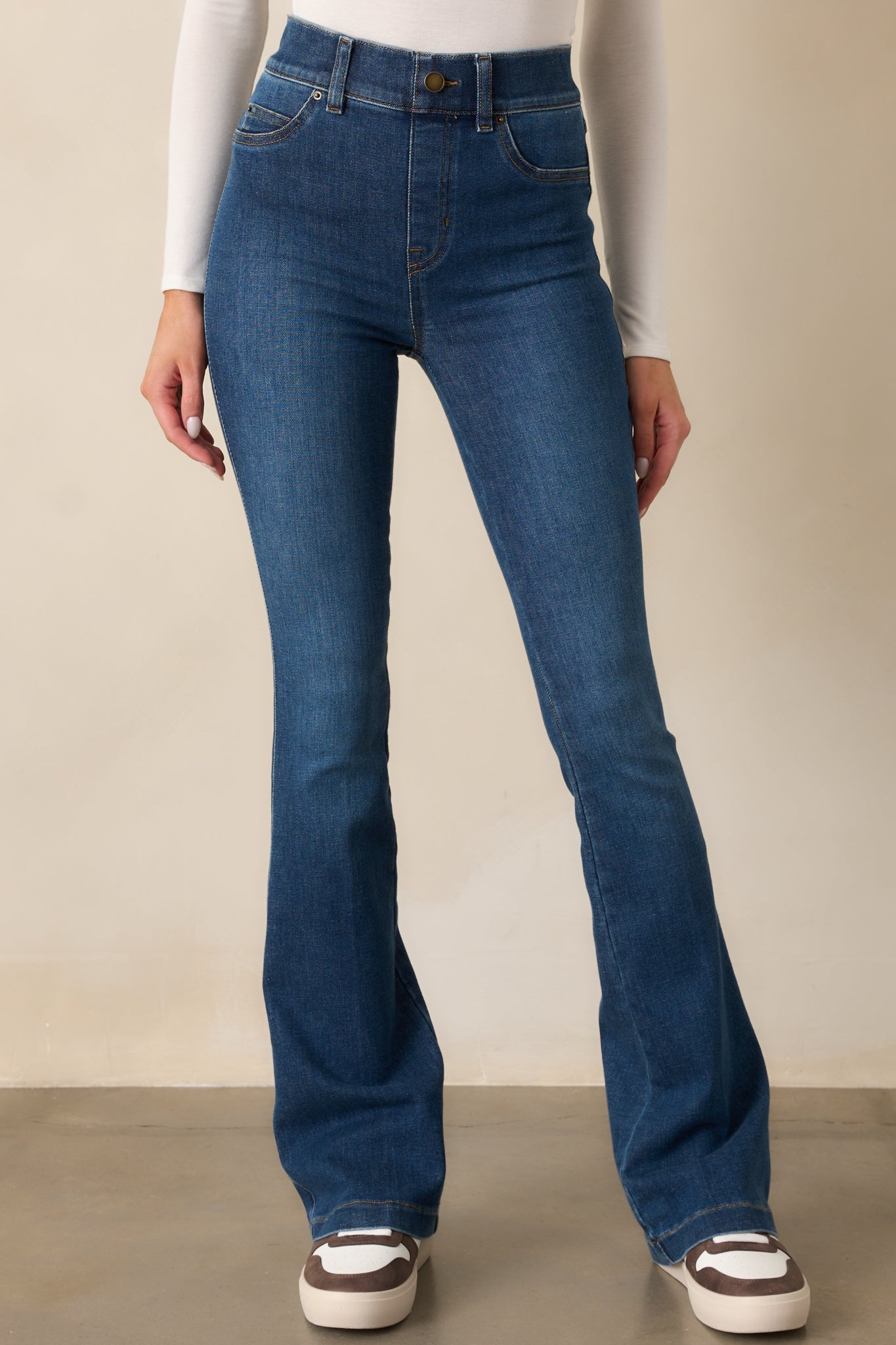 SPANXshape™ EveryWear Authentic Blue Flare Jeans