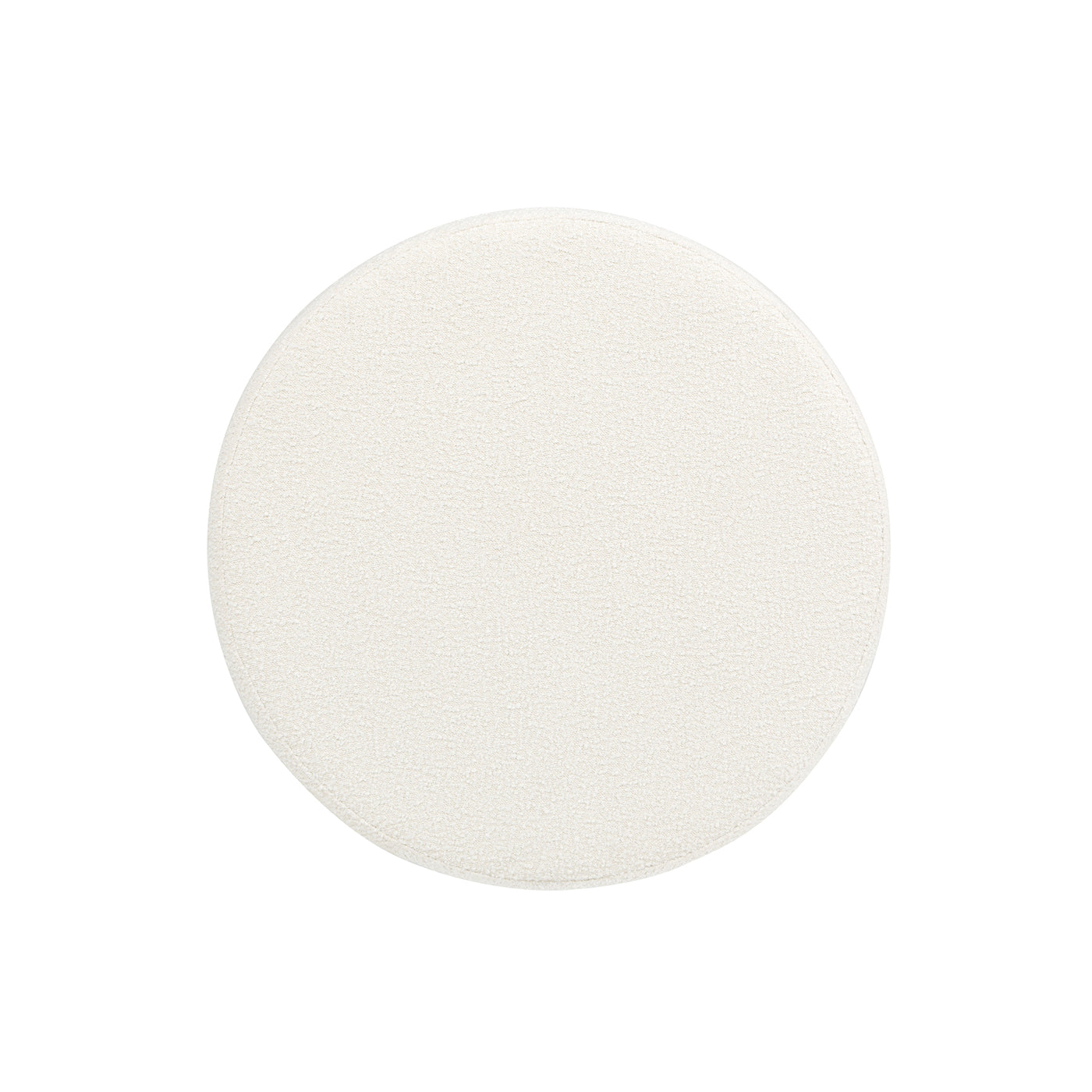 Capstone Round Upholstered Storage Cocktail Ottoman