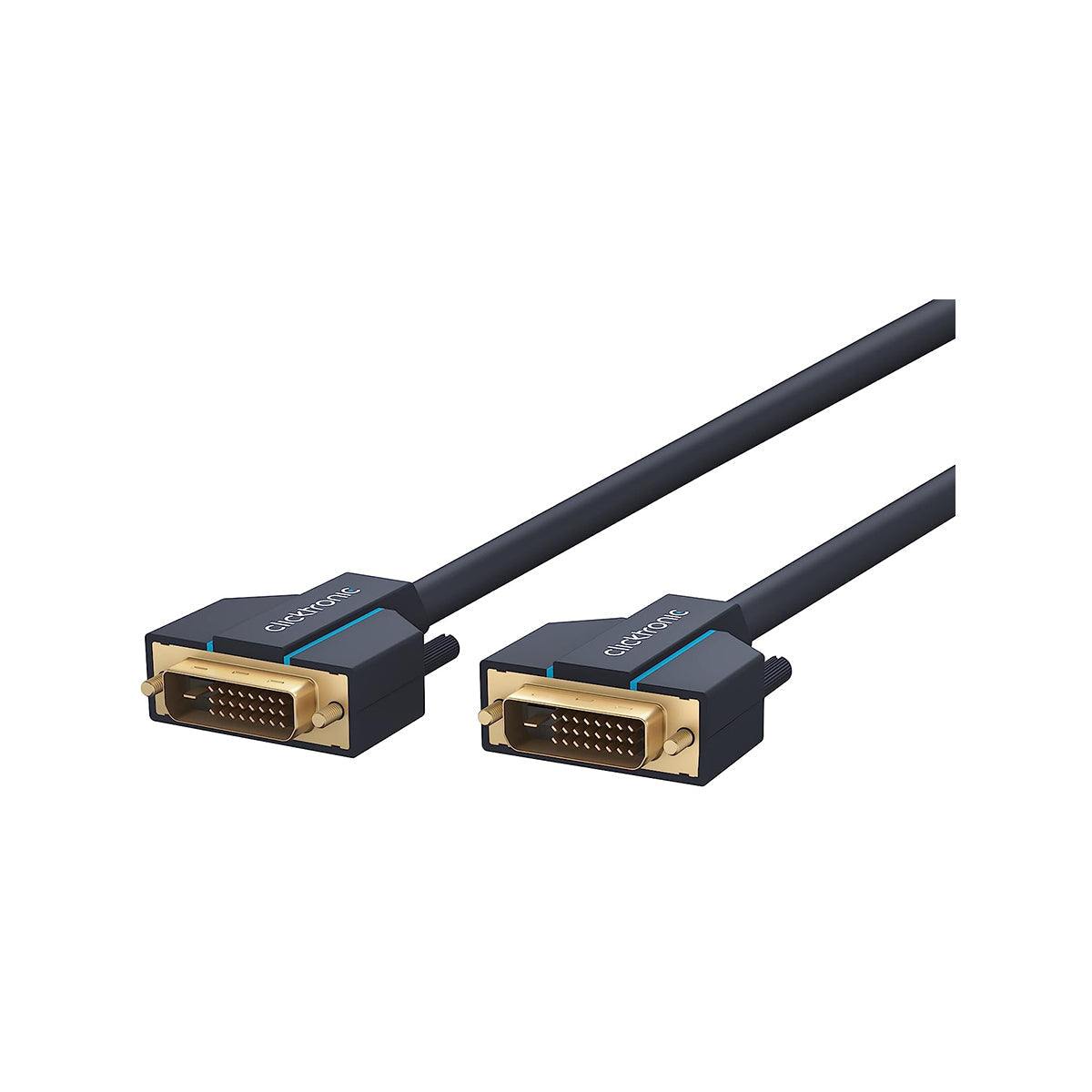 Clicktronic DVI-D to DVI-D (24+1) 5m