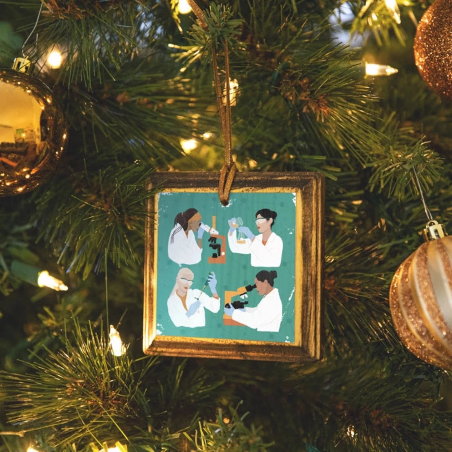 Women In Science Ornament